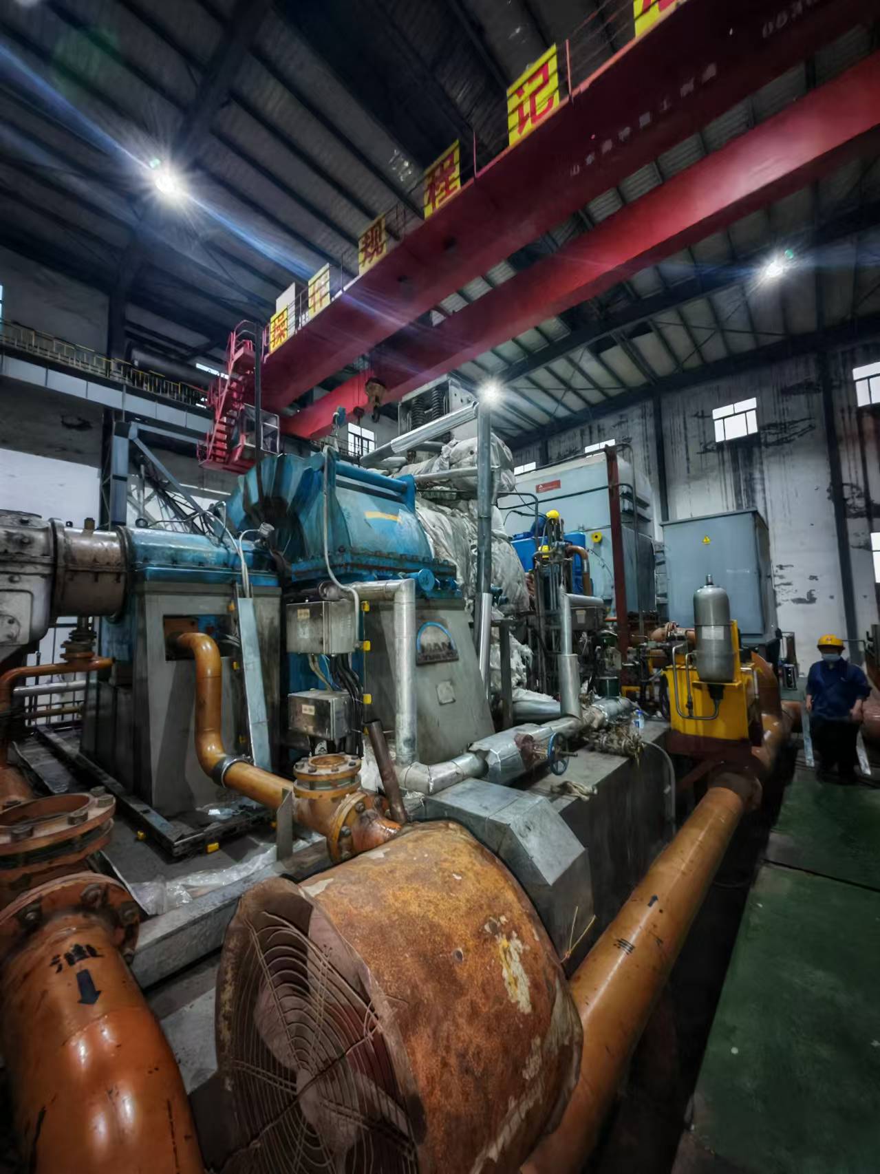 德国造25MW，6515转/分，高速汽轮